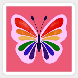 Pride butterfly Magnet